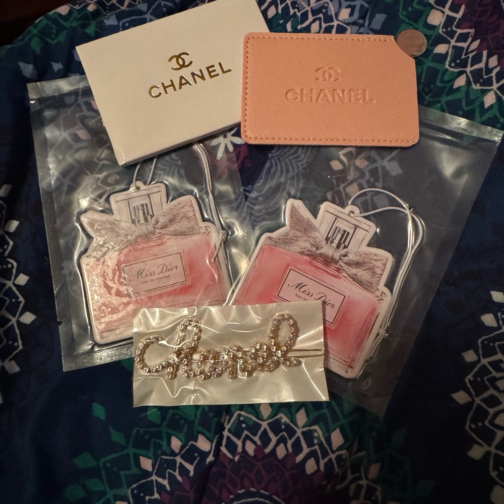 Chanel and Miss Dior Accessories Set Brand new in bags/box - Picture 2 of 10